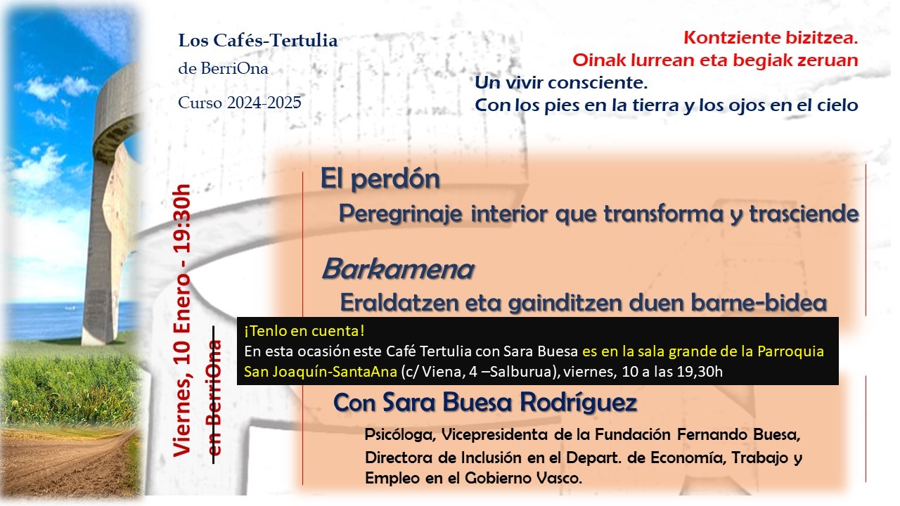 imagen CaféTertulia con Sara cambia de lugar